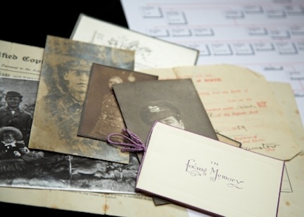 Old Family Artefacts