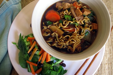 Japanese Vegetable Noodle Soup