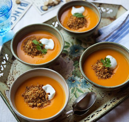 for Lauri David's Cookbook, "Family Cooks."